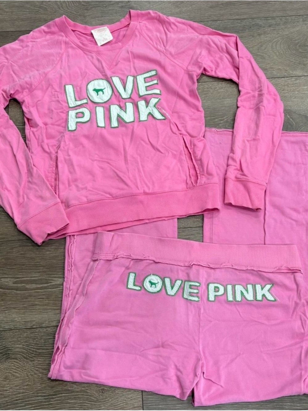 Victoria's Secret pink rare "love pink" set